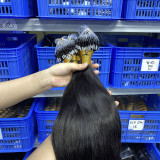 European and American cross-border wigs, real human hair, fish line hair extensions, hair bundles, seamless hair extensions for women, real human hair