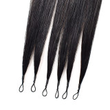 New feather hair extensions made of real human hair, 200 bundles, no creases, third-generation seamless invisible feather hair extensions for women
