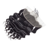 loosedeep13*4Lacetopfrontalhumanhairwig real human hair curtain hairpiece real hair