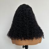 pixie curly human hair wig 12A real human hair wig 250 density pixie curly hair