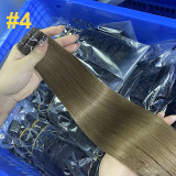 Human hair wigs, hand-knitted hair wefts for women, human hair genius weft bundles, European and American cross-border