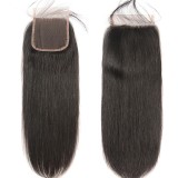 StraightHumanHairLaceFrontalClosure4by4 for Black Women