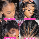 Lace Front Wigs Human Hair Water Wave human hair wig