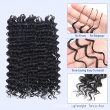 Feather hair extensions made from real human hair 50g/100g Human Crochet Hair Curly