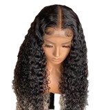 11A 13*4frontal Wave long wig 180%density Brazilian wig