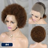 [13X4]Curly Wigs Human Hair Lace Frontal Wig Glueless