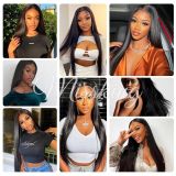 SDD Bone Straight Human Hair Bundles black cross-border real human hair bundles