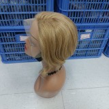 13*4 Frontal Pixie Bob 100% Human Hair Color Lace Wig