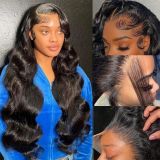 Stunning 12A 13*4 Frontal Body Wave Frontal Wig