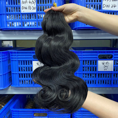 Wig, real human hair, crochet braiding hair, Vietnamese human hair extensions, cross-border hair