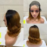 12A Glueless 4*4 body wave 200%density Brazilian Human Hair