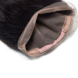 360 full Lace Frontal Closure 22.5x4x2 Brazilian human hair