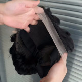 13*4 pixie cut human hair wigs foreign trade real human hair wigs pixie short hair
