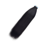 Customized real human hair tape-in extensions, yaki tape-in extensions, human hair, cross-border hair products