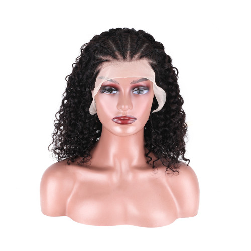 Wigs cross-border European, American, and African human hair wigs, front lace wholesale full head wigs, hot-selling cross-border bestsellers