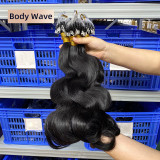European and American cross-border wigs, real human hair, fish line hair extensions, hair bundles, seamless hair extensions for women, real human hair