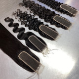 2*6 HD lace closure Vietnamese human hair hairpiece/wig