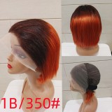 13*4frontal 7inch straight Bob 100%human hair