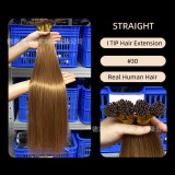 Direct sales from the manufacturer: I-tip human hair extensions for women, seamless and natural-looking