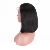 13*4 lace wig, bob style, real human hair wig, export wig, bone straight hair