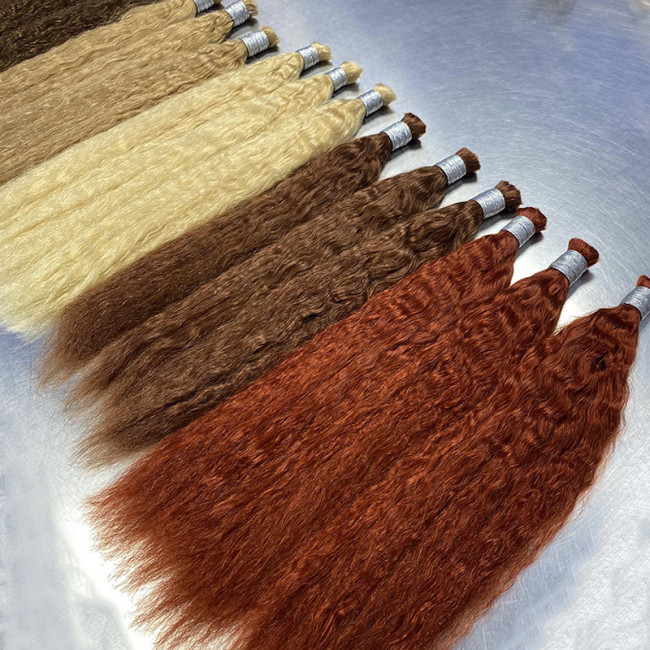 Real human hair wigs, hair bundles for women, wet and wavy human hair, real human hair, cross-border foreign trade