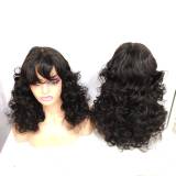 12A  Fringe Bounce Loose Full Density 100% human hair