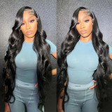 11A 13*4 frontal wig 180% Body wave100% Brazilian Human Hair