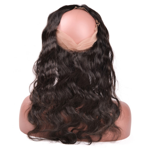 360 lace frontal body wave human hair 360 full lace front real hair wig hand-woven craftsmanship