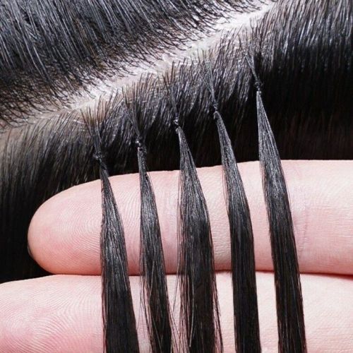 Crochet Feather Hair Extensions body wave real human hair feather extensions
