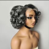 SDD 5*5 Lace Glueless Fumi Loose 300% density 10inch Wig
