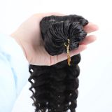 Crochet Feather Hair Extensions body wave real human hair feather extensions