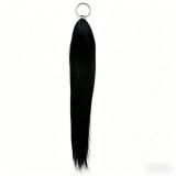 Cross-border natural black straight human hair bundles