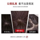 Hot-selling full head wig for women, made of real human hair, seamless full wig for middle-aged and elderly ladies, mom style