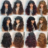 12A  Fringe Bounce Loose Full Density 100% human hair