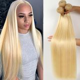 613 blonde hair bundles straight body, European and American wigs for cross-border sales