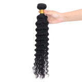 European and American real human hair bundles, natural color, curly hair strands