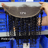 Real human hair wig 13*4 Swiss transparent lace closure human hair wig