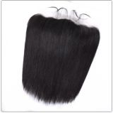 13*6 lace frontal straight human hair cross-border