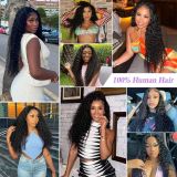 12A Deep Wave Lace Front Wigs Human Hair 180%