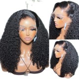12A Jerry Curly Bob Brzailian100% Human Hair  Frontal Wig