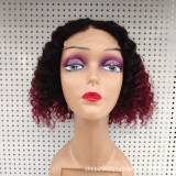 SDD 4*4Lace Glueless Water Curly Wigs 100% Brazilian human
