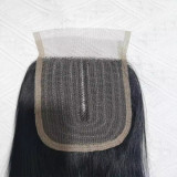 4x4 T-shaped human hair wig block lace closure human hair lace machine-made hair block Henan
