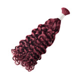 Italian curly boho braids human hair color bundles