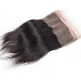 360 full Lace Frontal Closure 22.5x4x2 Brazilian human hair