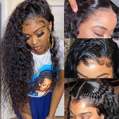 12A Deep Waves Wig With 13*4 Frontal