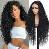 9A 13*4Frontal Deep Wave Peruvian Human hair Wigs