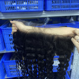 Real human hair wig 13*4 Swiss transparent lace closure human hair wig