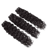 Natural Black Curly Bundles Human Hair Cross-border Real Human Hair Bundles