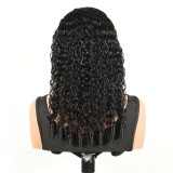 Headband Burmese Curly Wigs Human Hair with Spiral Curly End