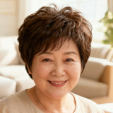 Hot-selling full head wig for women, made of real human hair, seamless full wig for middle-aged and elderly ladies, mom style